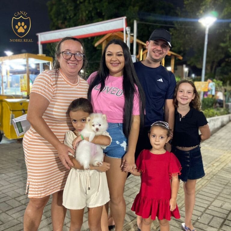 Nossos Clientes com Lulu da Pomerânia