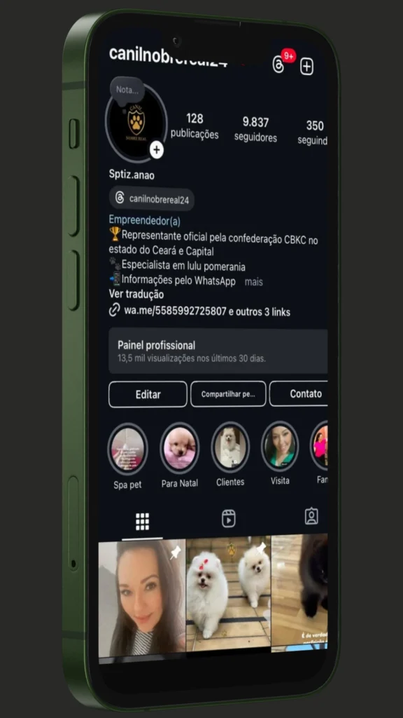 Imagem Redes Sociais Canil Nobre Real